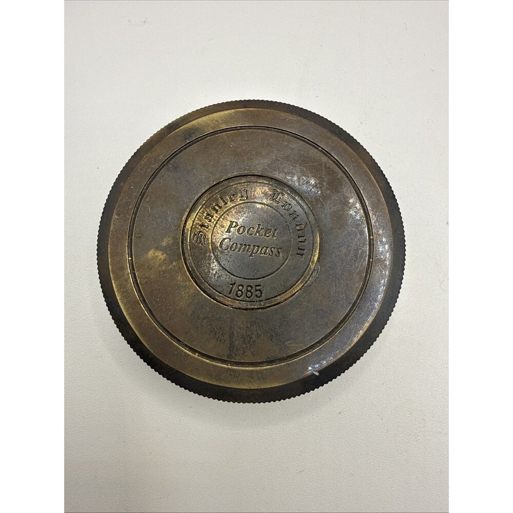 Stanley London Pocket Compass 1885 Reproduction